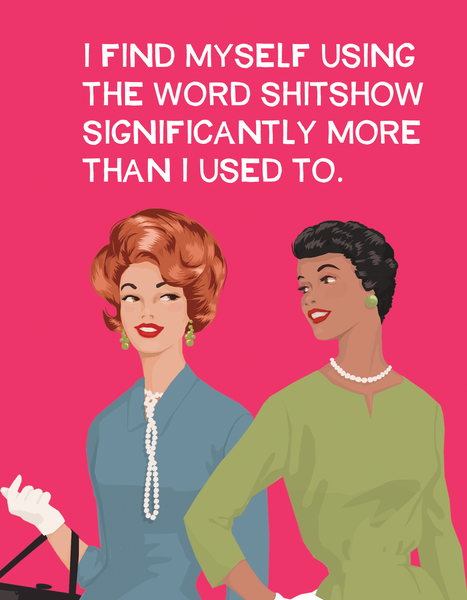 The Word Shitshow-Wholesale A2 Greeting Card