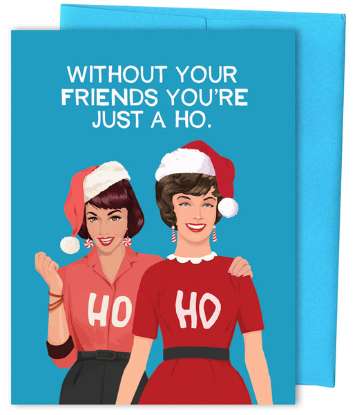 Just A Ho-Six Pack-Wholesale A2 Greeting Card