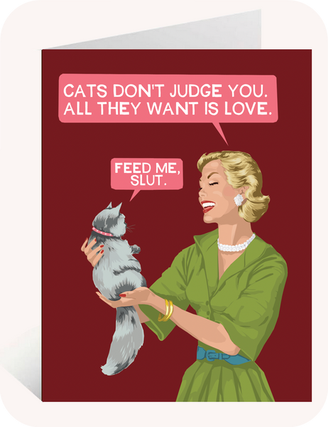 Feed me! - Greeting Card